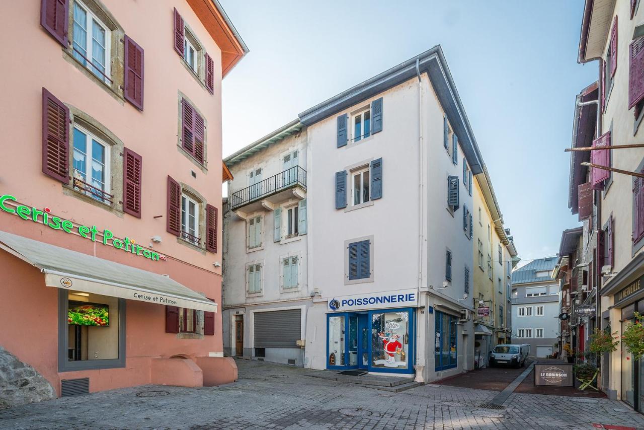 Ferienwohnung Au Rythme Du Lac Évian-les-Bains Exterior foto